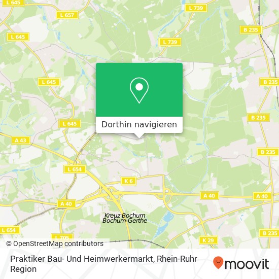 Praktiker Bau- Und Heimwerkermarkt Karte