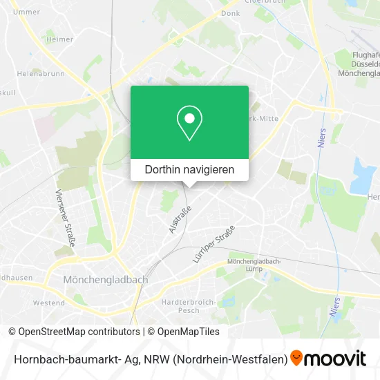 Hornbach-baumarkt- Ag Karte
