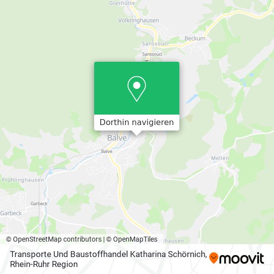 Transporte Und Baustoffhandel Katharina Schörnich Karte