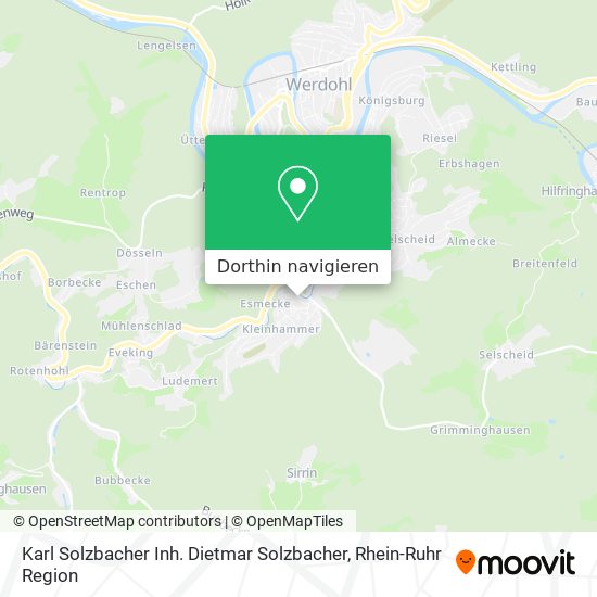 Karl Solzbacher Inh. Dietmar Solzbacher Karte