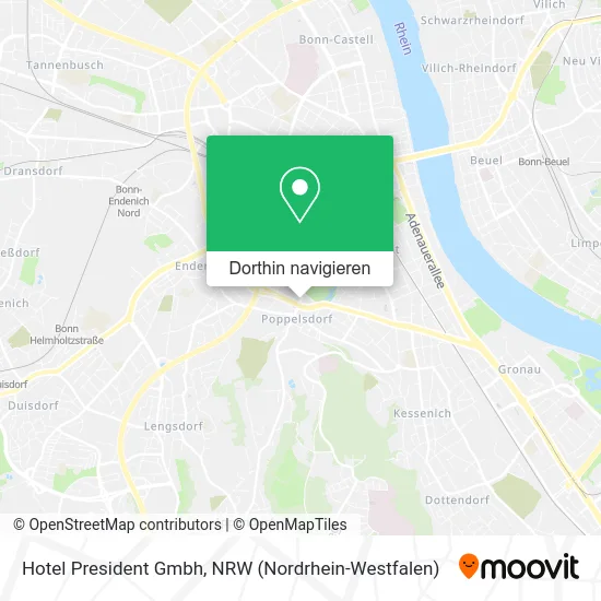 Hotel President Gmbh Karte