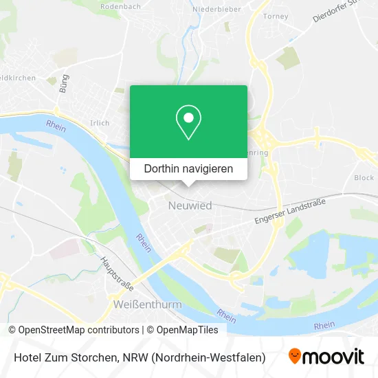 Hotel Zum Storchen Karte