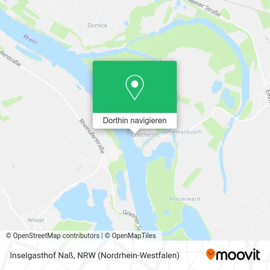 Inselgasthof Naß Karte