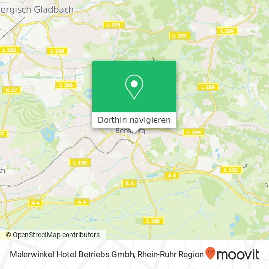 Malerwinkel Hotel Betriebs Gmbh Karte