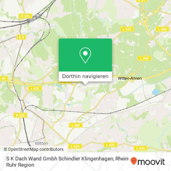 S K Dach Wand Gmbh Schindler Klingenhagen Karte