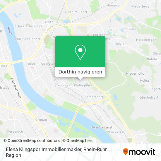 Elena Klingspor Immobilienmakler Karte