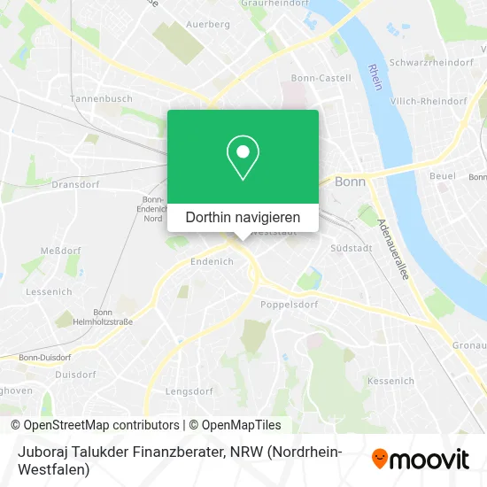 Juboraj Talukder Finanzberater Karte