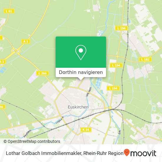 Lothar Golbach Immobilienmakler Karte