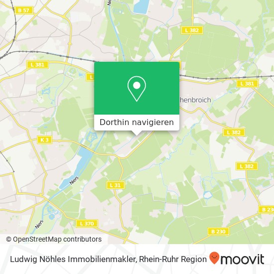 Ludwig Nöhles Immobilienmakler Karte