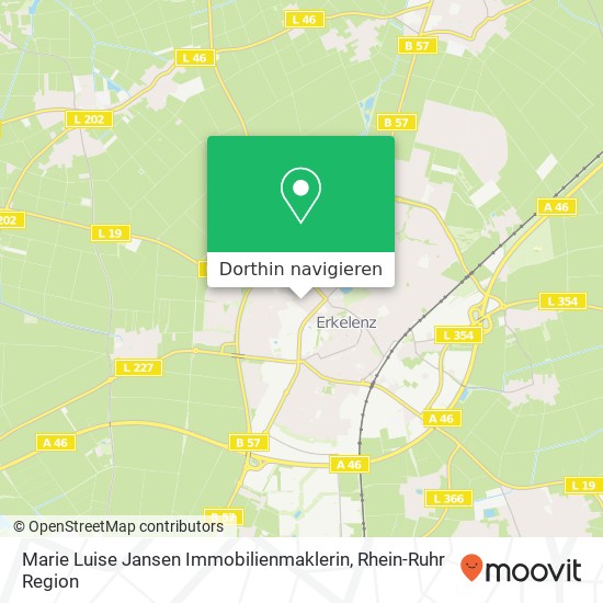 Marie Luise Jansen Immobilienmaklerin Karte