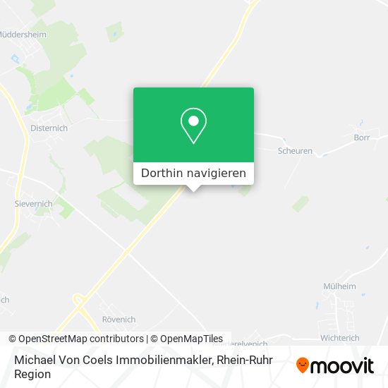 Michael Von Coels Immobilienmakler Karte