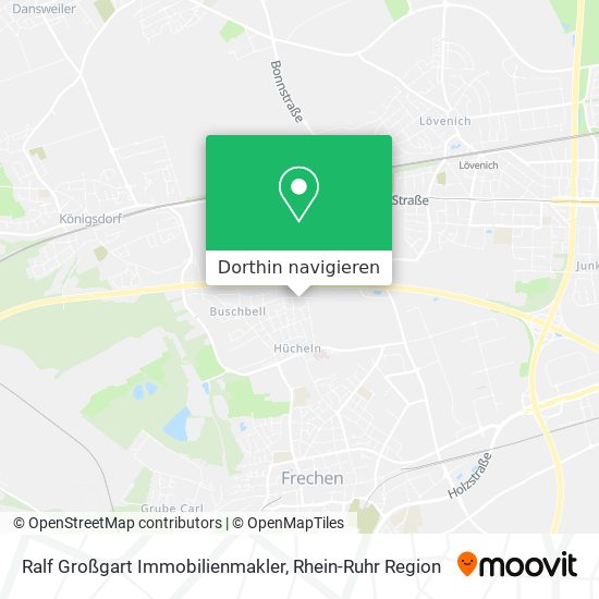 Ralf Großgart Immobilienmakler Karte