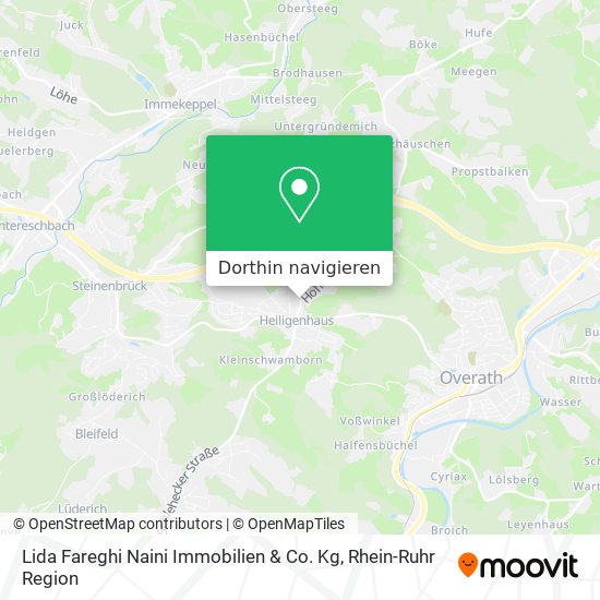 Lida Fareghi Naini Immobilien & Co. Kg Karte