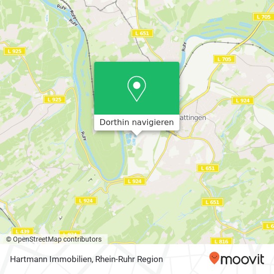 Hartmann Immobilien Karte
