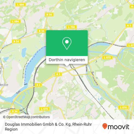 Douglas Immobilien Gmbh & Co. Kg Karte