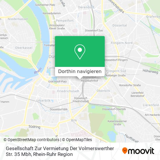 Gesellschaft Zur Vermietung Der Volmerswerther Str. 35 Mbh Karte