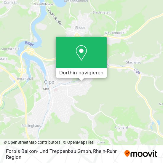Forbis Balkon- Und Treppenbau Gmbh Karte