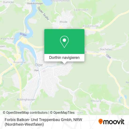 Forbis Balkon- Und Treppenbau Gmbh Karte