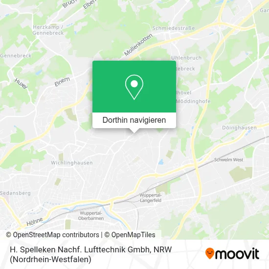 H. Spelleken Nachf. Lufttechnik Gmbh Karte