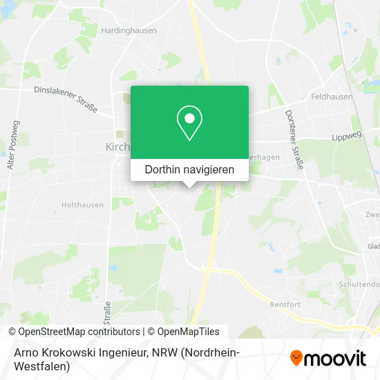 Arno Krokowski Ingenieur Karte