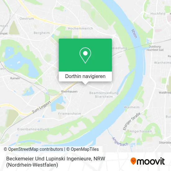 Beckemeier Und Lupinski Ingenieure Karte