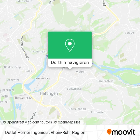 Detlef Perner Ingenieur Karte