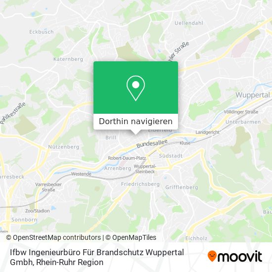 Ifbw Ingenieurbüro Für Brandschutz Wuppertal Gmbh Karte