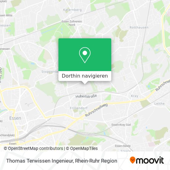 Thomas Terwissen Ingenieur Karte
