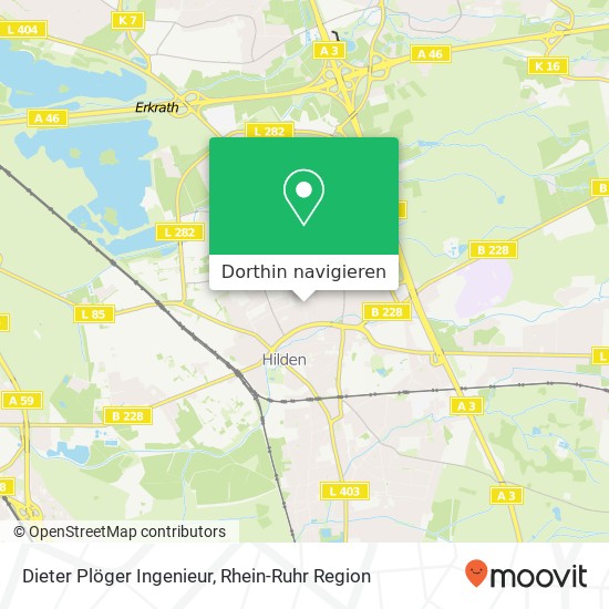 Dieter Plöger Ingenieur Karte