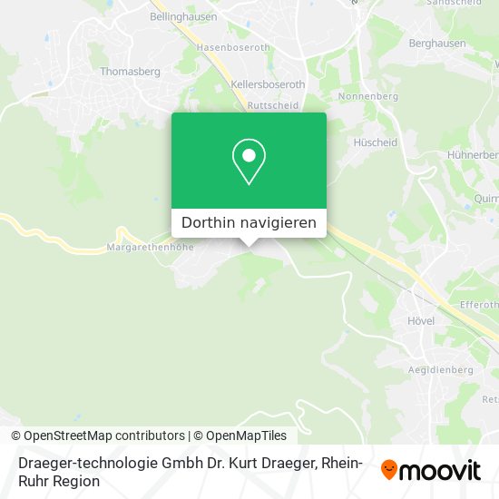 Draeger-technologie Gmbh Dr. Kurt Draeger Karte