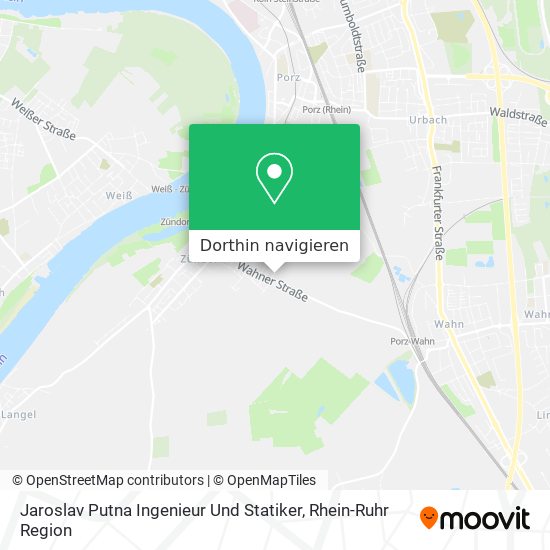 Jaroslav Putna Ingenieur Und Statiker Karte