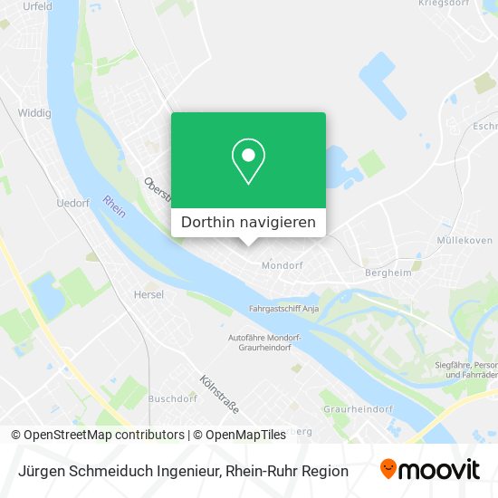 Jürgen Schmeiduch Ingenieur Karte