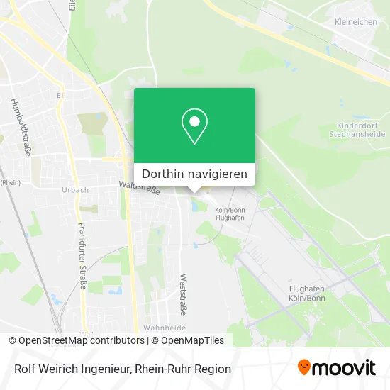 Rolf Weirich Ingenieur Karte