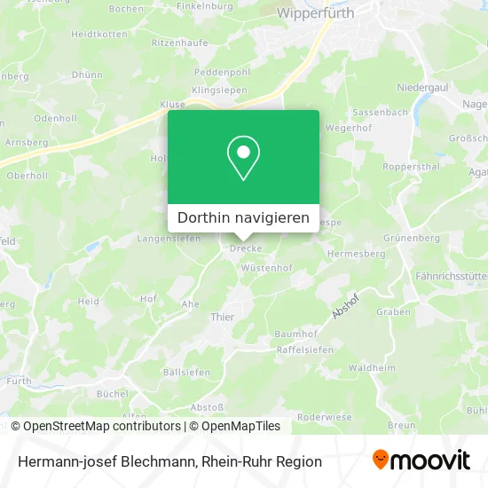 Hermann-josef Blechmann Karte