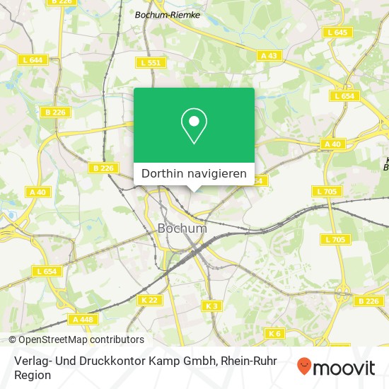 Verlag- Und Druckkontor Kamp Gmbh Karte