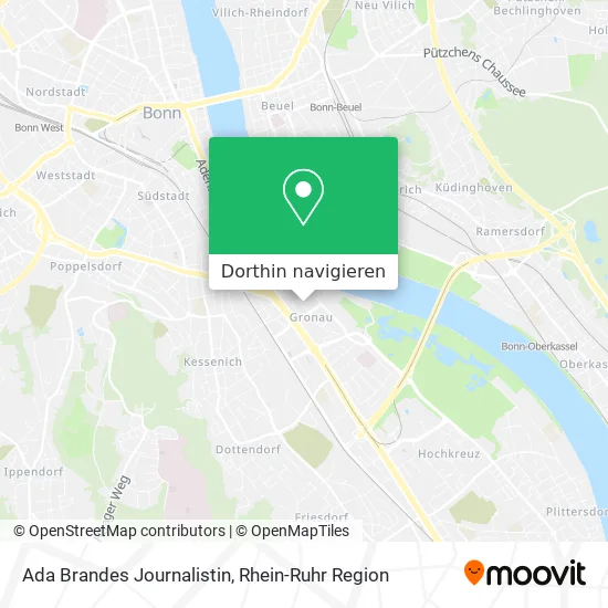 Ada Brandes Journalistin Karte