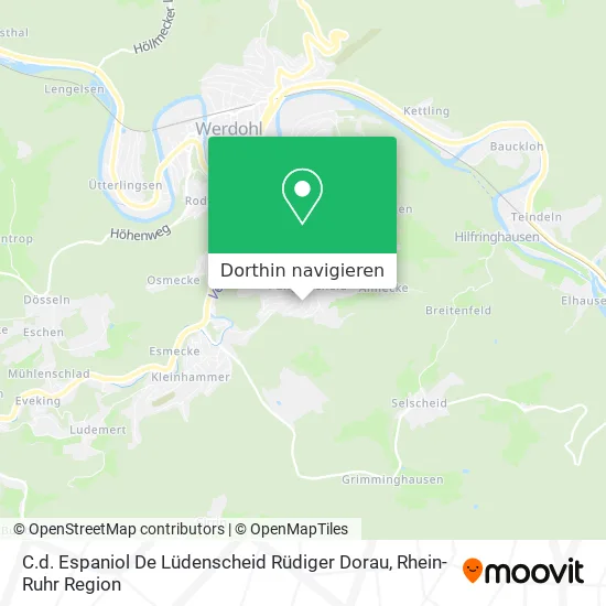 C.d. Espaniol De Lüdenscheid Rüdiger Dorau Karte