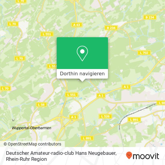 Deutscher Amateur-radio-club Hans Neugebauer Karte