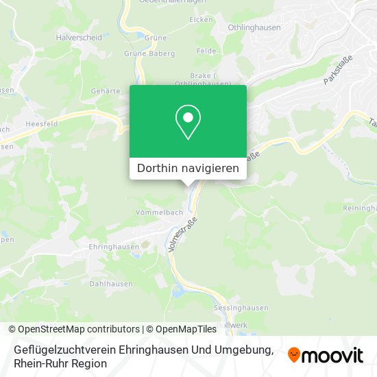 Geflügelzuchtverein Ehringhausen Und Umgebung Karte