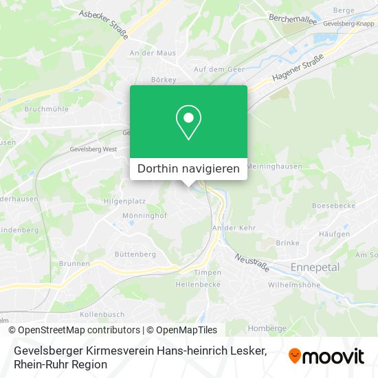 Gevelsberger Kirmesverein Hans-heinrich Lesker Karte
