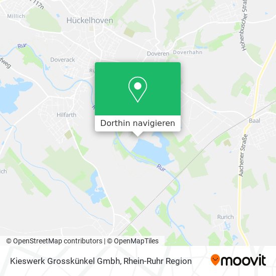 Kieswerk Grosskünkel Gmbh Karte