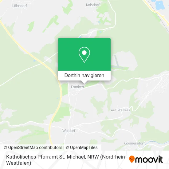 Katholisches Pfarramt St. Michael Karte