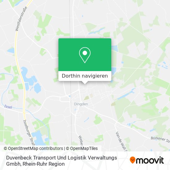 Duvenbeck Transport Und Logistik Verwaltungs Gmbh Karte