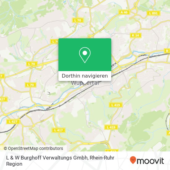 L & W Burghoff Verwaltungs Gmbh Karte
