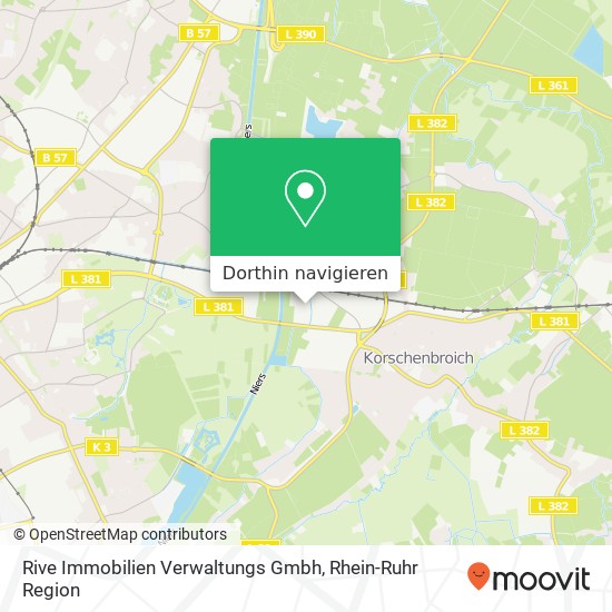 Rive Immobilien Verwaltungs Gmbh Karte