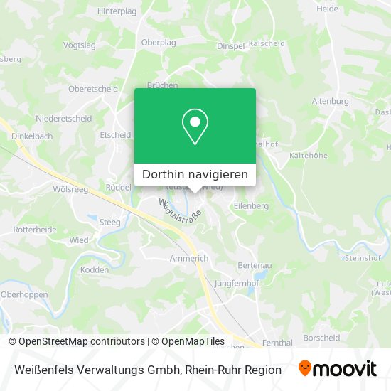 Weißenfels Verwaltungs Gmbh Karte