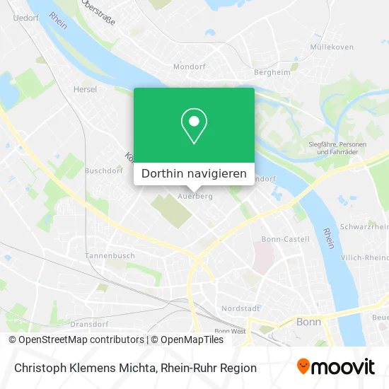 Christoph Klemens Michta Karte