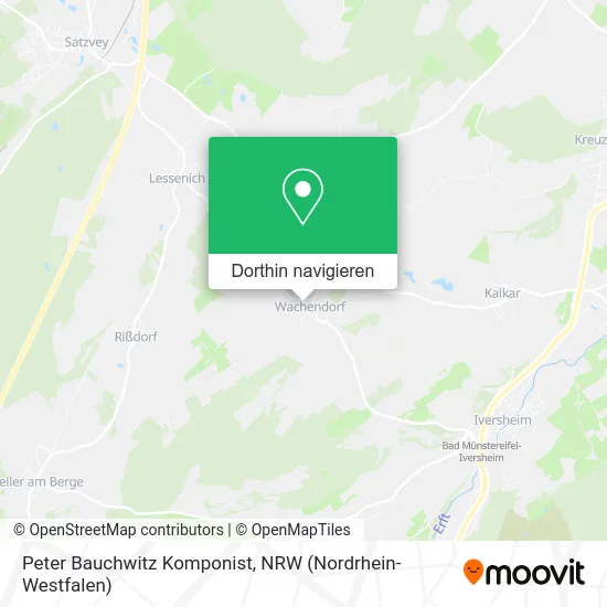 Peter Bauchwitz Komponist Karte