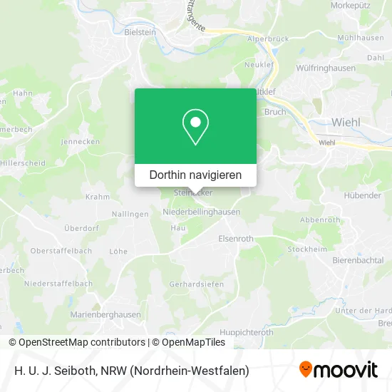 H. U. J. Seiboth Karte