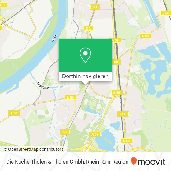 Die Küche Tholen & Tholen Gmbh Karte